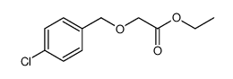 Acetic acid, 2-[(4-chlorophenyl)methoxy]-, ethyl ester Structure