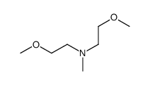 N-Methyl-bis(2-methoxyethyl)amine Structure