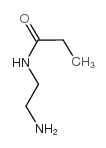 N-(2-氨基乙基)丙酰胺结构式