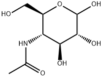 4-乙酰氨基-2,6-二脱氧D葡萄糖结构式