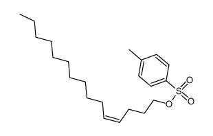 (Z)-pentadecen-4-en-1-yl 4-methylbenzenesulfonate结构式