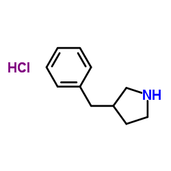 3-苄基吡咯烷盐酸盐结构式