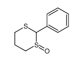 2-phenyl-1,3-dithiane 1-oxide结构式
