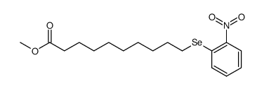 methyl 10-((2-nitrophenyl)selanyl)decanoate Structure