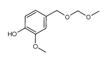 2-methoxy-4-((methoxymethoxy)methyl) phenol Structure