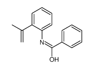 N-(2-prop-1-en-2-ylphenyl)benzamide结构式