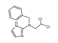 2-(N-2,2-Dichloroethyl-N-benzyl)aminoimidazole结构式