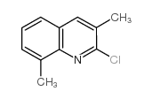 2-氯-3,8-二甲基喹啉结构式