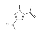 Ethanone, 1,1-(1-methyl-1H-pyrrole-2,4-diyl)bis- (9CI)结构式