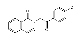 2-(2-(4-chlorophenyl)-2-oxoethyl)phthalazin-1(2H)-one Structure