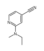 2-(ethyl(Methyl)amino)isonicotinonitrile结构式