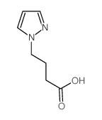 4-吡唑-1-丁酸结构式