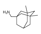 (3,5-dimethyl-1-adamantyl)methanamine Structure