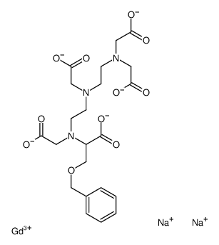 Gadobenic Acid Disodium Salt Structure