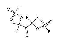 1,3-bis(fluorosulfonyloxy)tetrafluoroacetone结构式