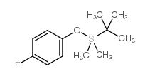 TERT-BUTYL(4-FLUOROPHENOXY)DIMETHYLSILANE结构式