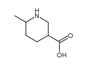6-Methyl-3-piperidinecarboxylic acid Structure