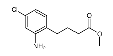 2-氨基-4-氯苯丁酸甲酯结构式