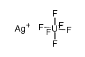 silver(I) hexafluorouranate(V) Structure