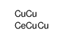 cerium,copper(1:6) Structure