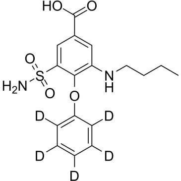Bumetanide D5结构式