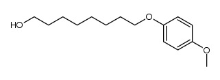 8-p-methoxyphenoxyloctanol结构式
