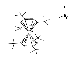 bis(η-1,3,5-tri-t-butylbenzene)niobium tetrafluoroborate结构式