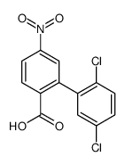 2-(2,5-dichlorophenyl)-4-nitrobenzoic acid结构式