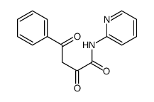 2,4-dioxo-4-phenyl-N-pyridin-2-ylbutanamide结构式