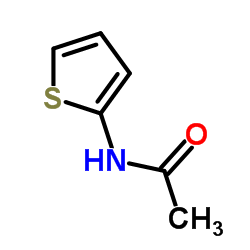 2-乙酰氨基噻吩结构式