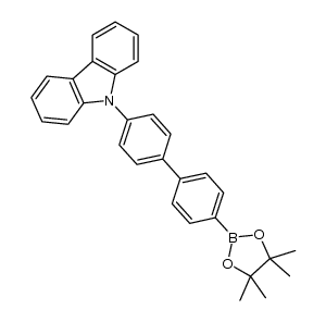 4-(咔唑-9-基)联苯-4'-硼酸频哪醇酯图片