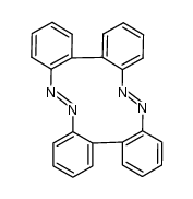 trans,trans-Tetrabenzo[c,e,i,k][1,2,7,8]tetraazacyclododecine Structure