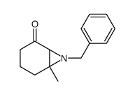 7-benzyl-6-methyl-7-azabicyclo[4.1.0]heptan-2-one Structure