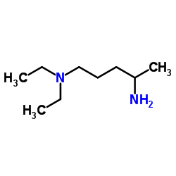 2-氨基-5-二乙氨基戊烷结构式