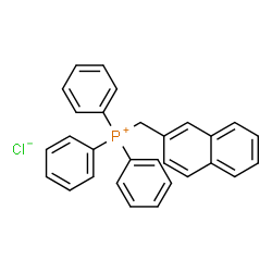 Phosphonium, (2-naphthalenylmethyl)triphenyl-, chloride structure