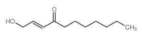 1-Hydroxy-2-undecen-4-one结构式