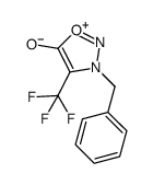 4-trifluoromethyl-N-benzylsydnone Structure