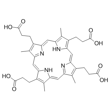 粪卟啉III二盐酸盐结构式