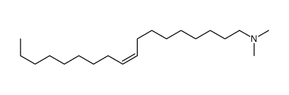 (Z)-N,N-dimethyl-9-octadecenylamine Structure