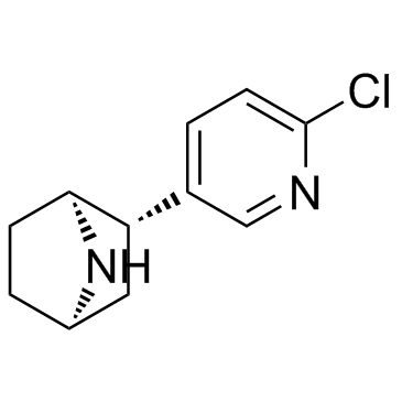 (±)-Epibatidine结构式