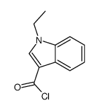 1H-Indole-3-carbonyl chloride, 1-ethyl- (9CI) Structure