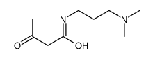N-[3-(dimethylamino)propyl]-3-oxobutanamide结构式