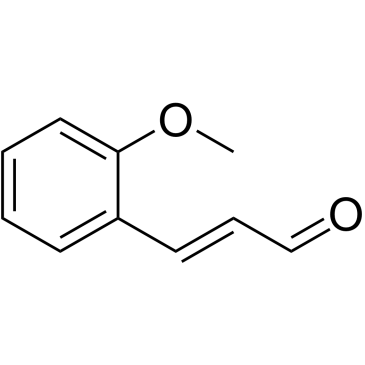 o-Methoxycinnamaldehyde Structure