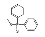 methylsulfanyl-diphenyl-sulfanylidene-λ5-phosphane结构式