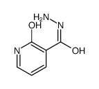3-Pyridinecarboxylicacid,1,2-dihydro-2-oxo-,hydrazide(9CI)结构式