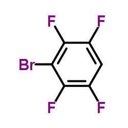 1-bromo-2,3,5,6-tetrafluorbenzene Structure
