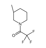 Piperidine, 3-methyl-1-(trifluoroacetyl)-, (S)- (9CI) Structure