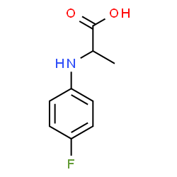 2-((4-氟苯基)氨基)丙酸图片