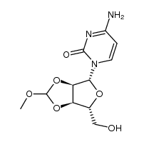 2',3'-O-(methoxymethylidene)cytidine结构式