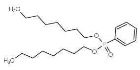 二辛基苯基膦酸酯结构式